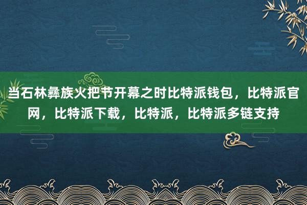 当石林彝族火把节开幕之时比特派钱包，比特派官网，比特派下载，比特派，比特派多链支持