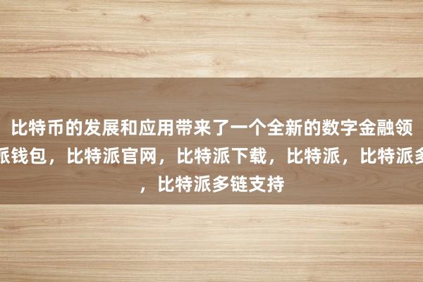 比特币的发展和应用带来了一个全新的数字金融领域比特派钱包，比特派官网，比特派下载，比特派，比特派多链支持