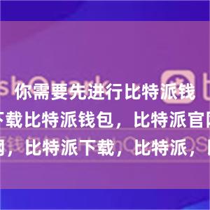 你需要先进行比特派钱包app下载比特派钱包，比特派官网，比特派下载，比特派，比特派多链支持